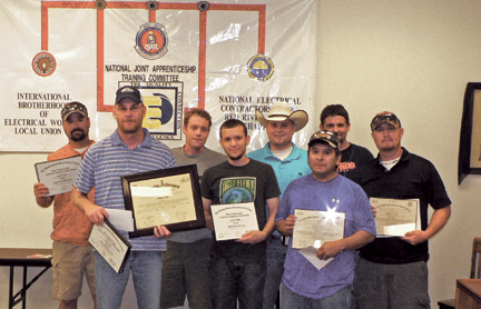 ibew apprentices pay scale electrician