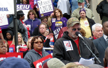 Tenn. Workers Rally in Nashville