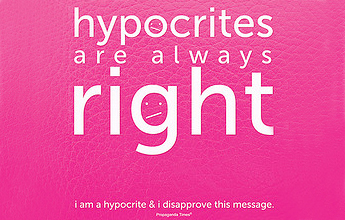 Hippocrites are always right graphic